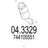 MTS 04.3329 Catalytic Converter
